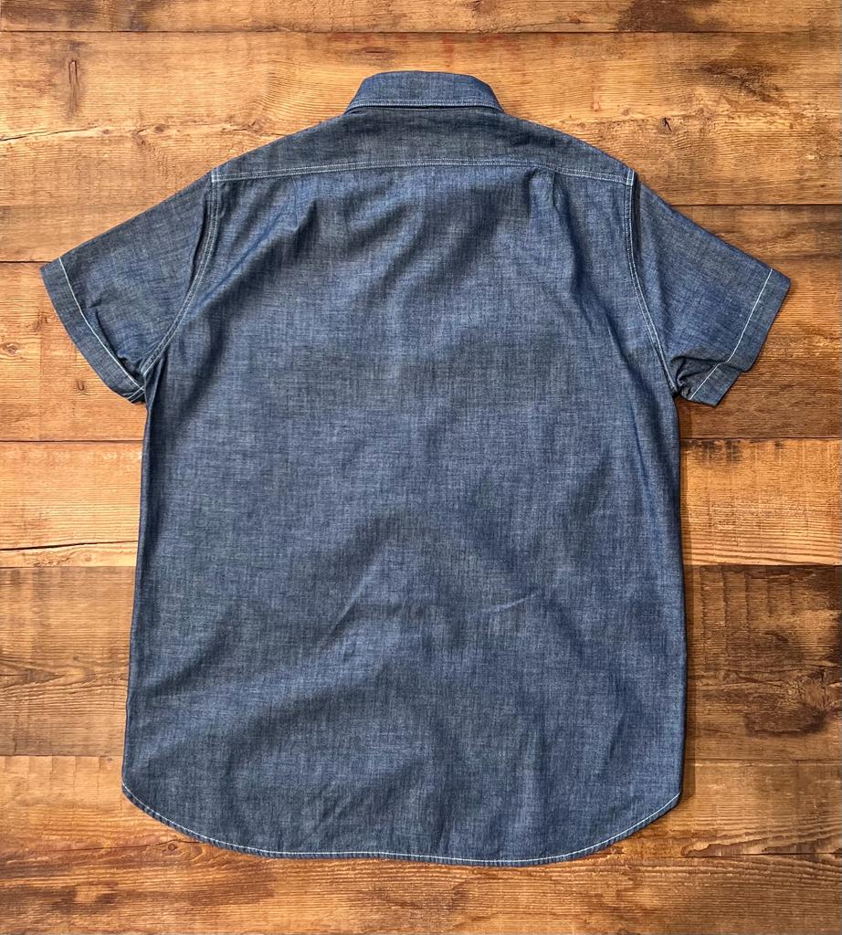 Buzz Camicia Chambray Azzurro