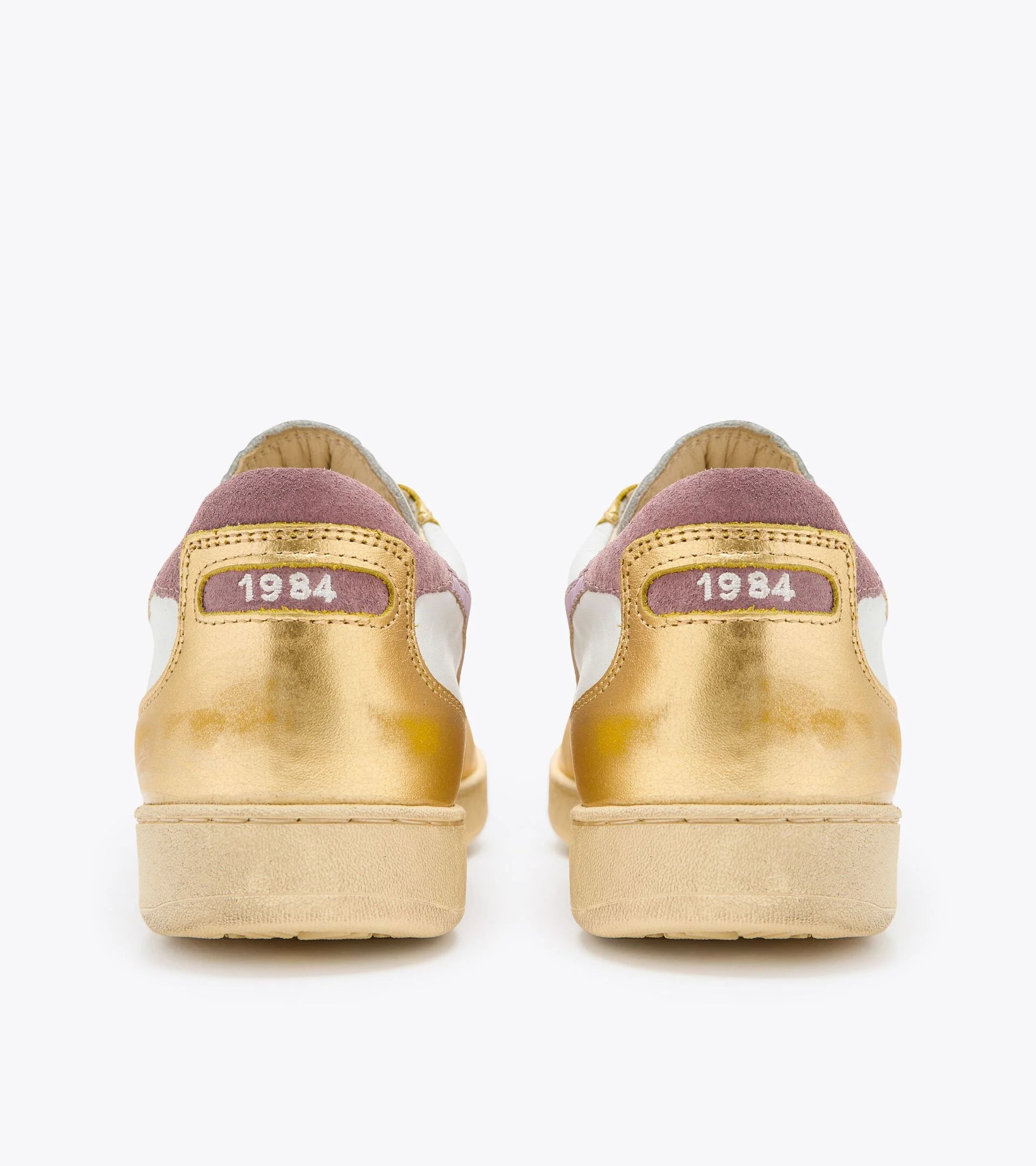 DS3-MI Basket LOW Used Bianco-Oro Vivo Woman