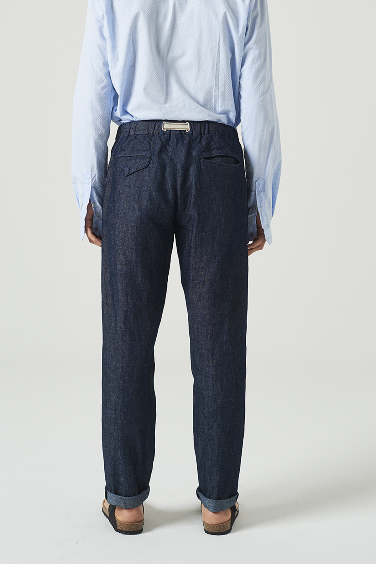 S3-SU66 325 Pantalone Greg Denim Scuro Man