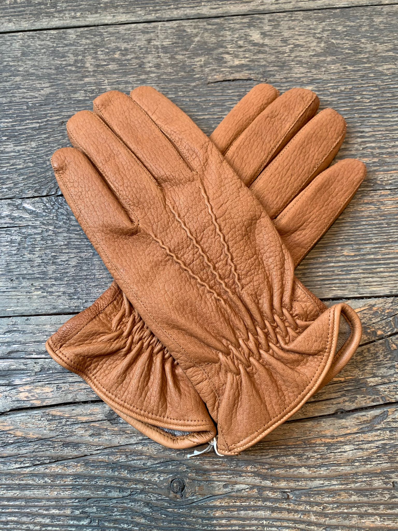 U18 Guanto Alce Nabuk Tabacco Man