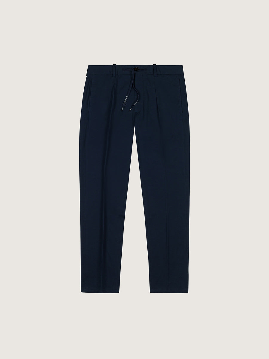 SU3-3820 Pantalone Coulisse Premium Blu Man