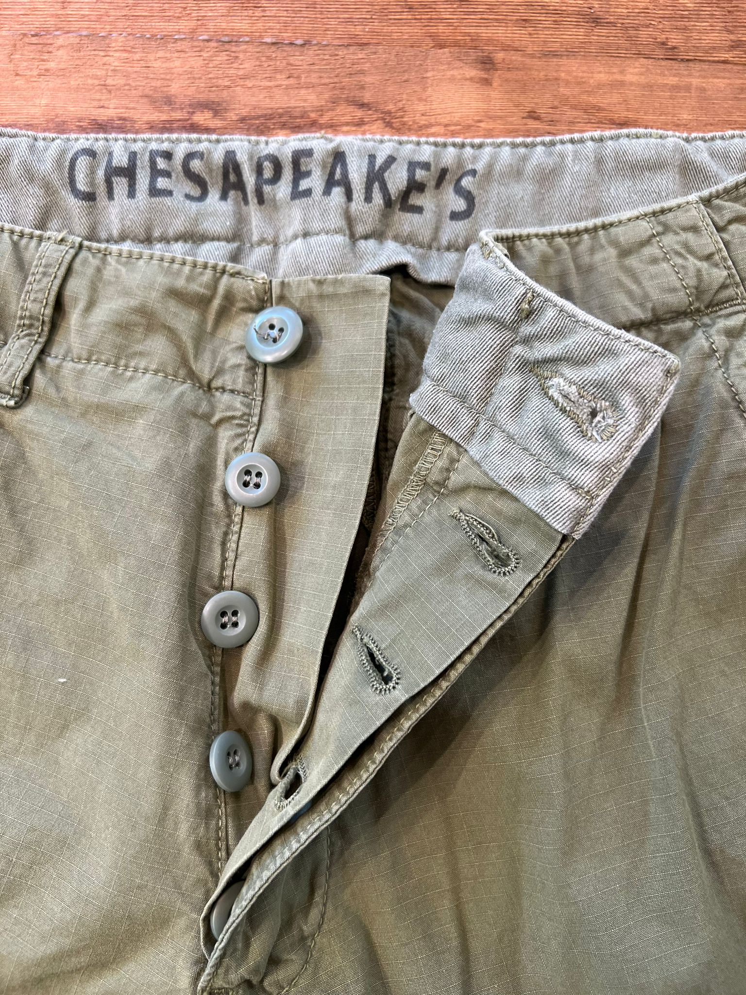 Barras Bermuda Cargo Military Green