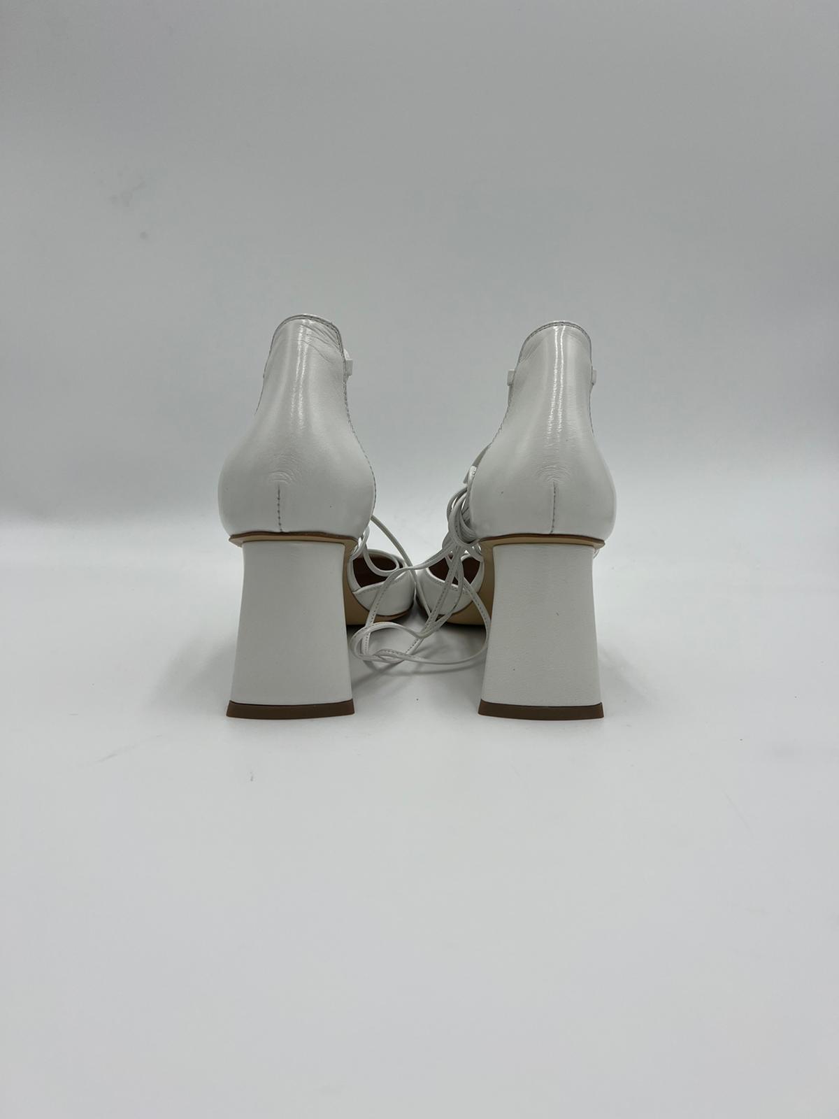 S2-5184 Dècolletè Laccio Bianco