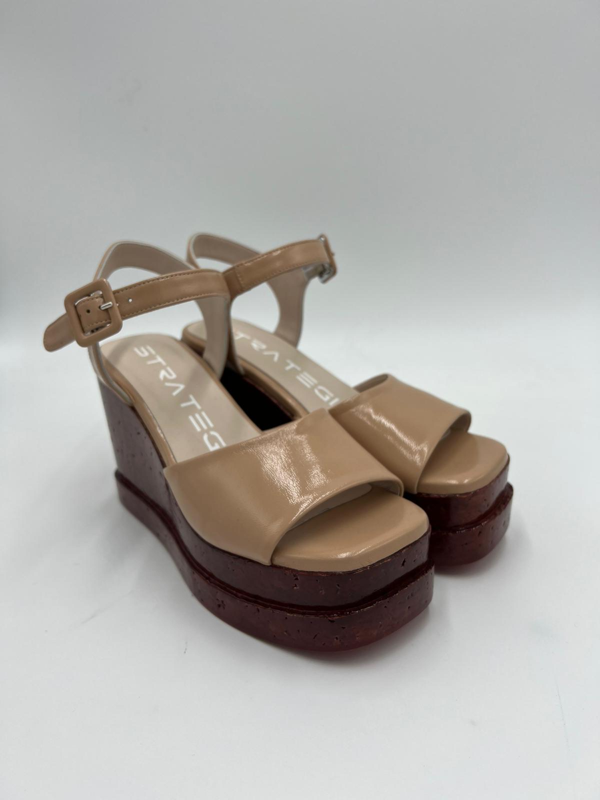 S2-5101 Sandalo Zeppa Sand