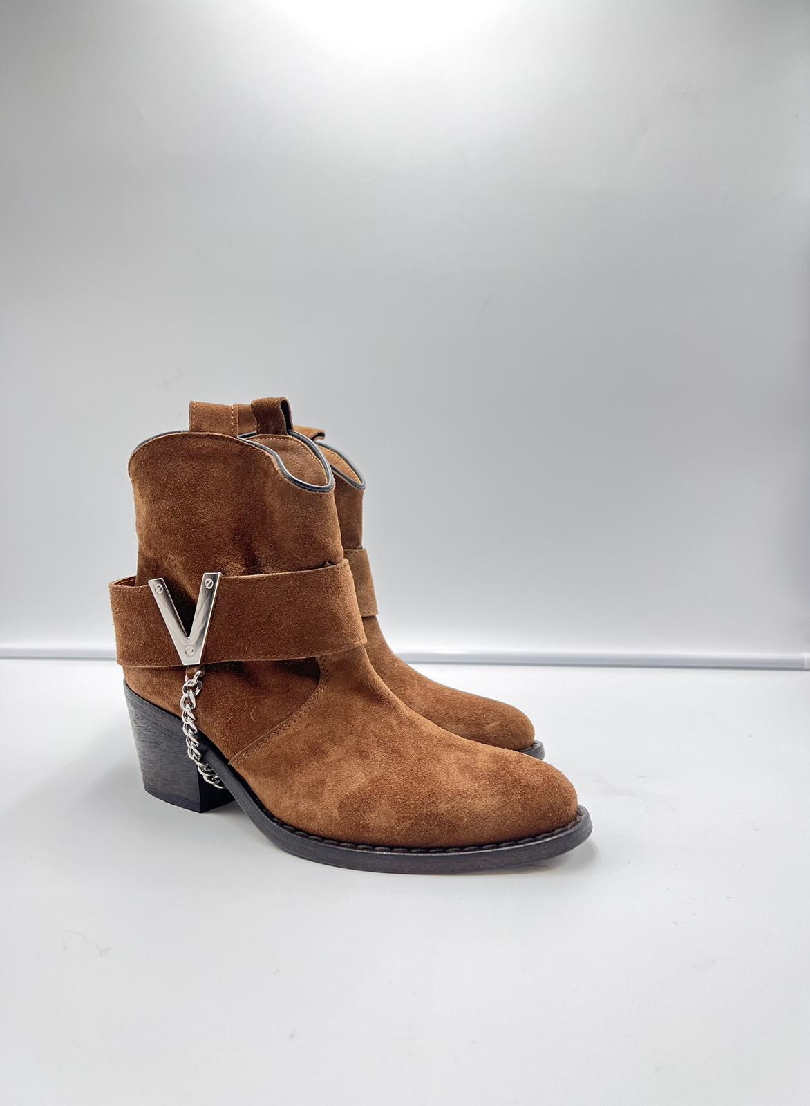 S3-3953 Texano Basso Camoscio Martora