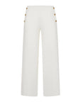 W2-PA013 Pantalone Cropped White/Chalk
