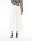 W2-PA013 Pantalone Cropped White/Chalk