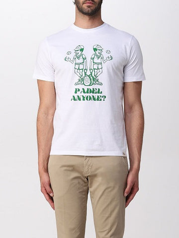 T-Shirt Padel Bianco Man
