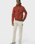 W2-Lescas Maglia Full Zip Chily Red Man