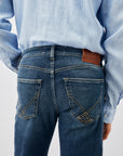 US3-517 Jeans Cobalto Man