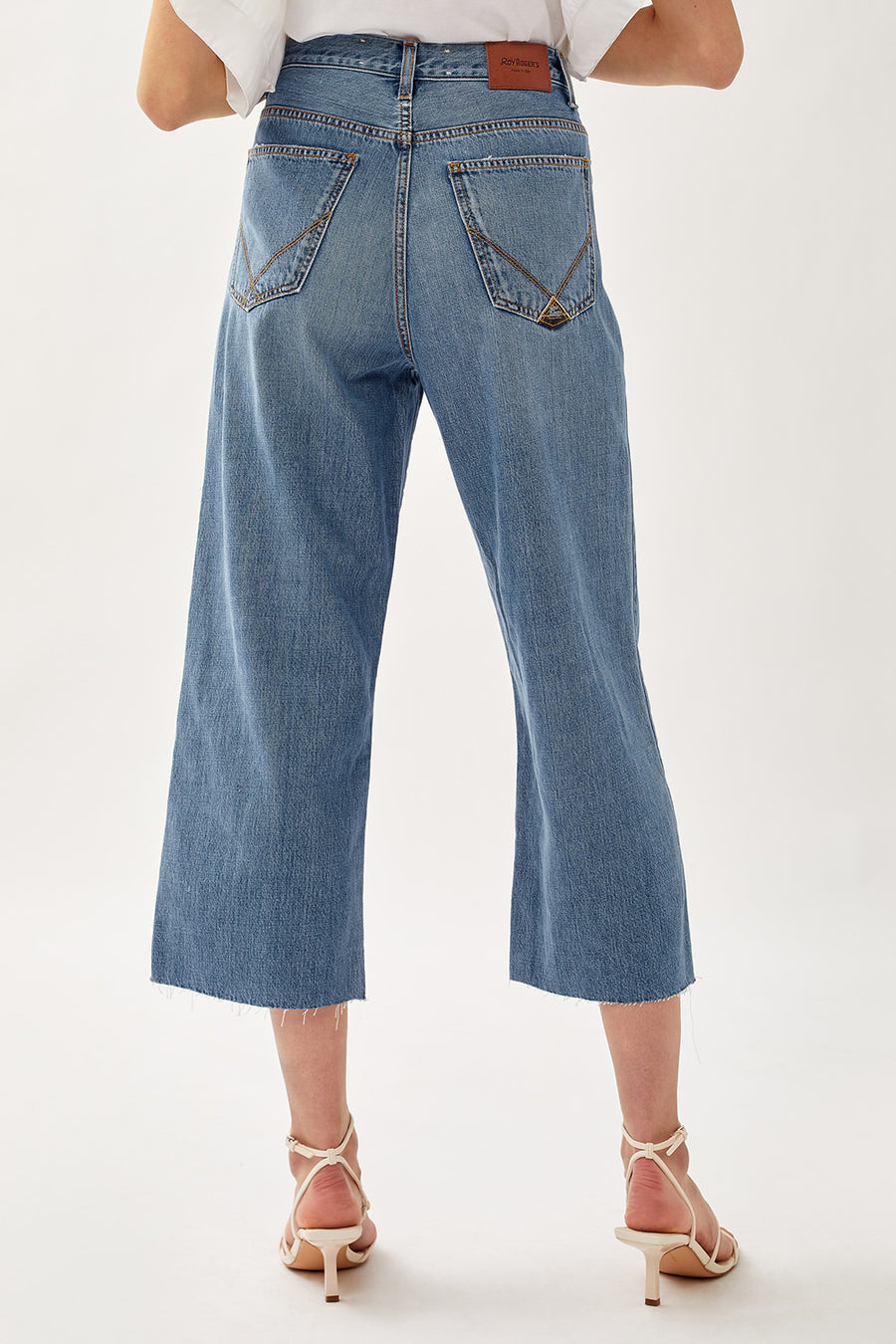 DS1-Jeans Rita Cropped Denim Woman