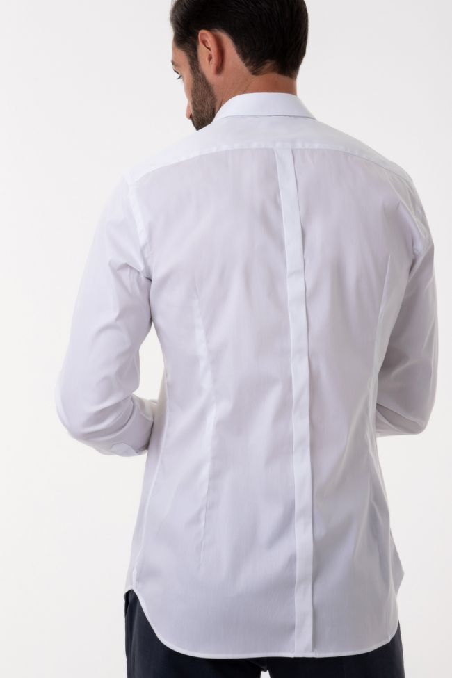 W3-UVAF52 Camicia Slim Bianca Man