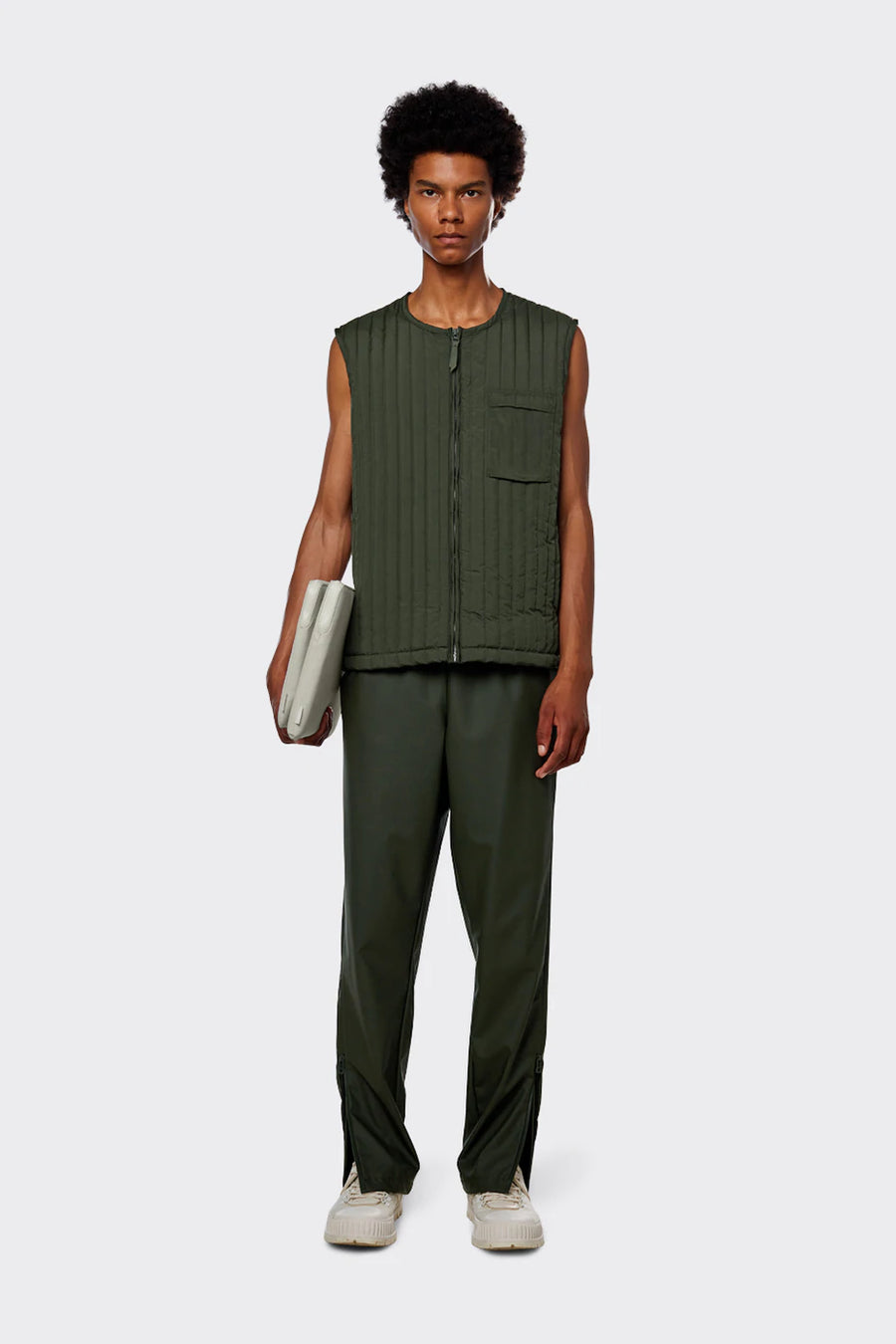 US2-18320 Liner Vest Gilet Green Man