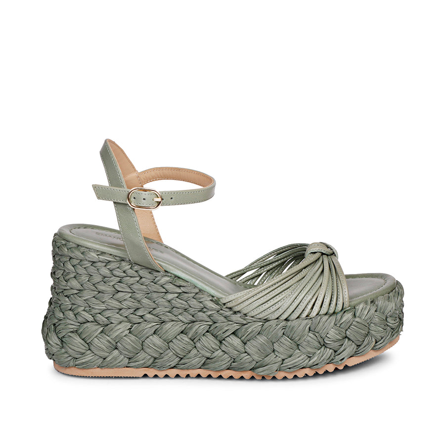 S2-15 Susy Sandalo Mignon Zeppa Green