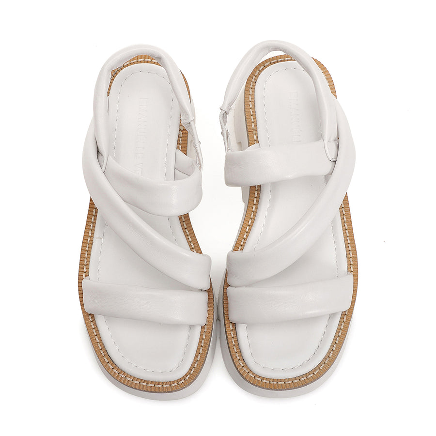 S2-14 Noa Sandalo Imbottito White