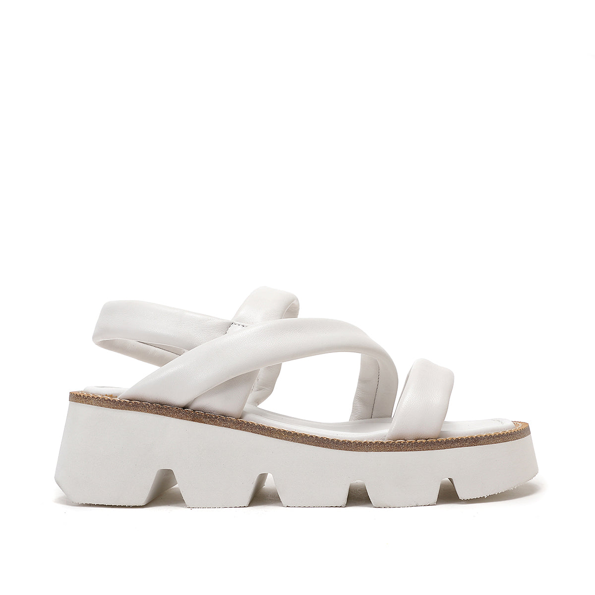 S2-14 Noa Sandalo Imbottito White
