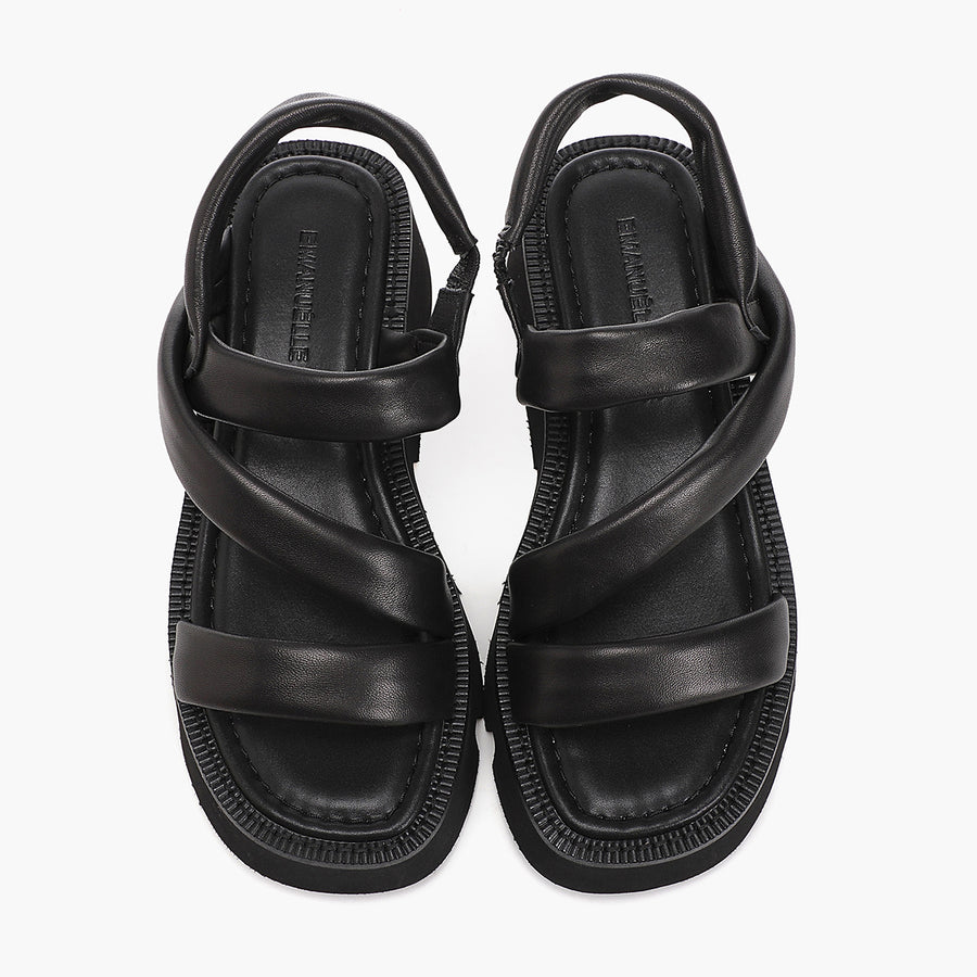 14 Noa Sandalo Imbottito Black