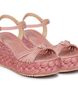 S2-15 Susy Sandalo Mignon Zeppa Pink