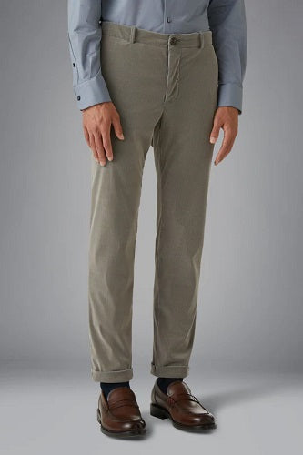 218 Pantalone Techno Velvet 1000 Beige Man