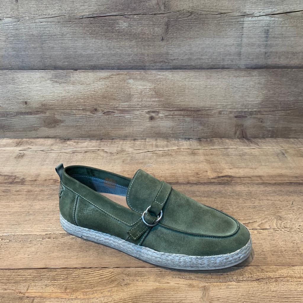 S3-414 Mocassino in Camoscio Militare Man