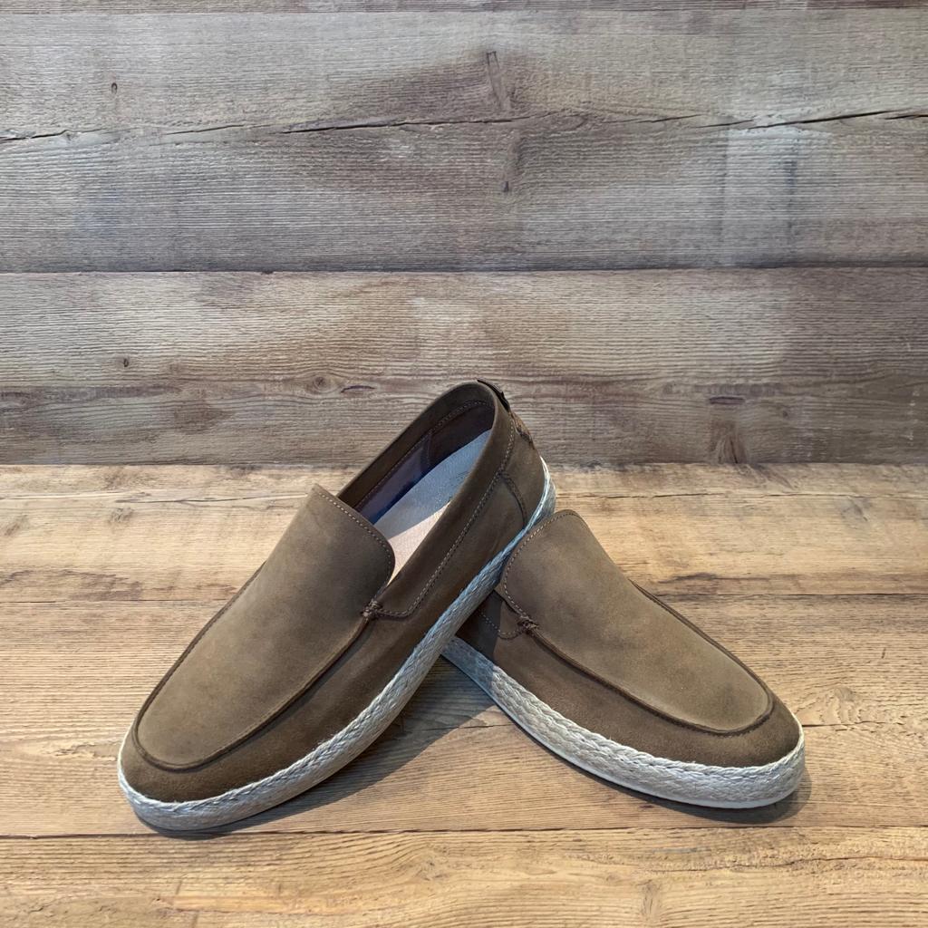 S3-410 Mocassino in Camoscio Bruno Man