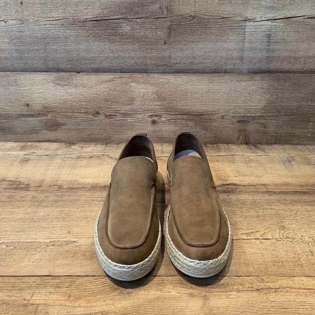 S3-410 Mocassino in Camoscio Bruno Man