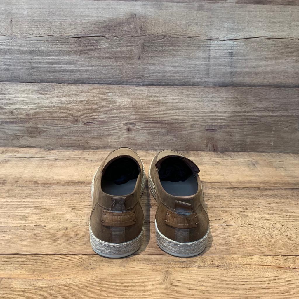 S3-410 Mocassino in Camoscio Bruno Man