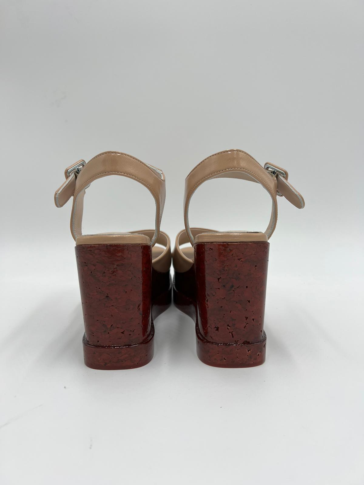 S2-5101 Sandalo Zeppa Sand