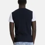 S3-0576 Gilet V con T-Shirt Blue Man