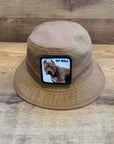 Cappello Bucket Pit Bull Brown