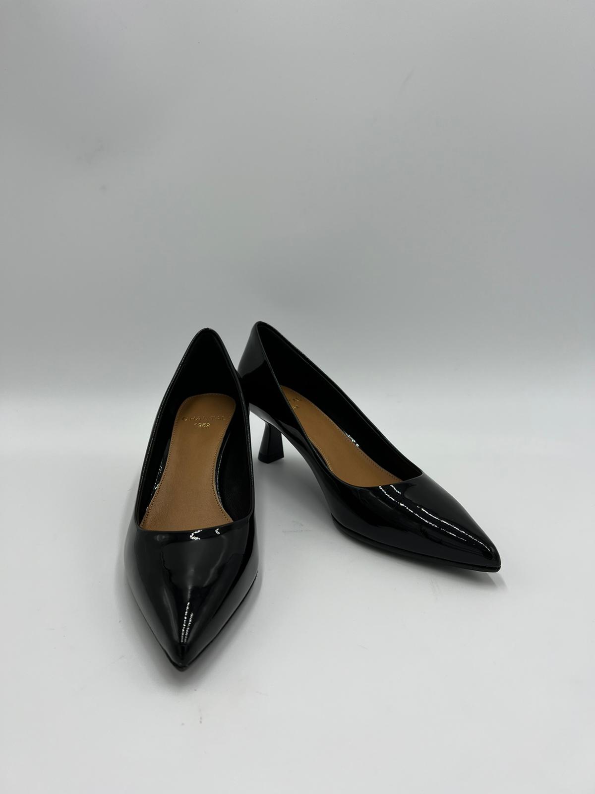 W-1631 Dècolletè Vernice Nero