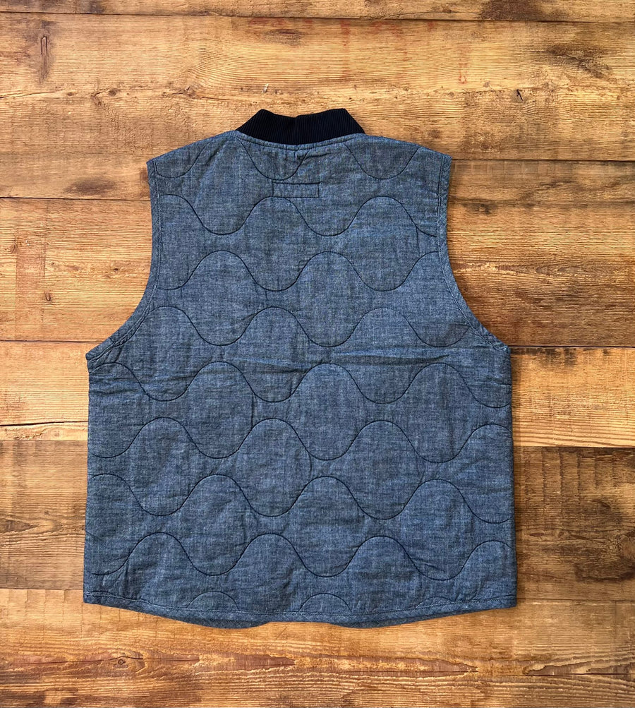 Onion Gilet Seawolf Chambray Navy