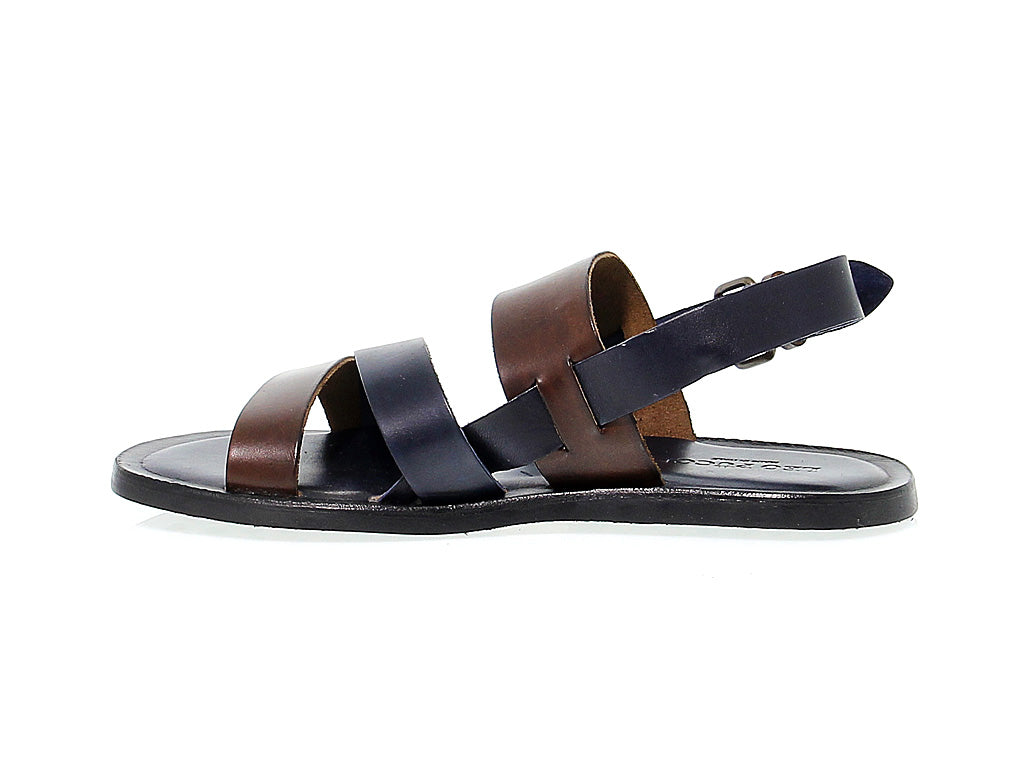 5876 Sandalo Incrocio TMoro/Blue