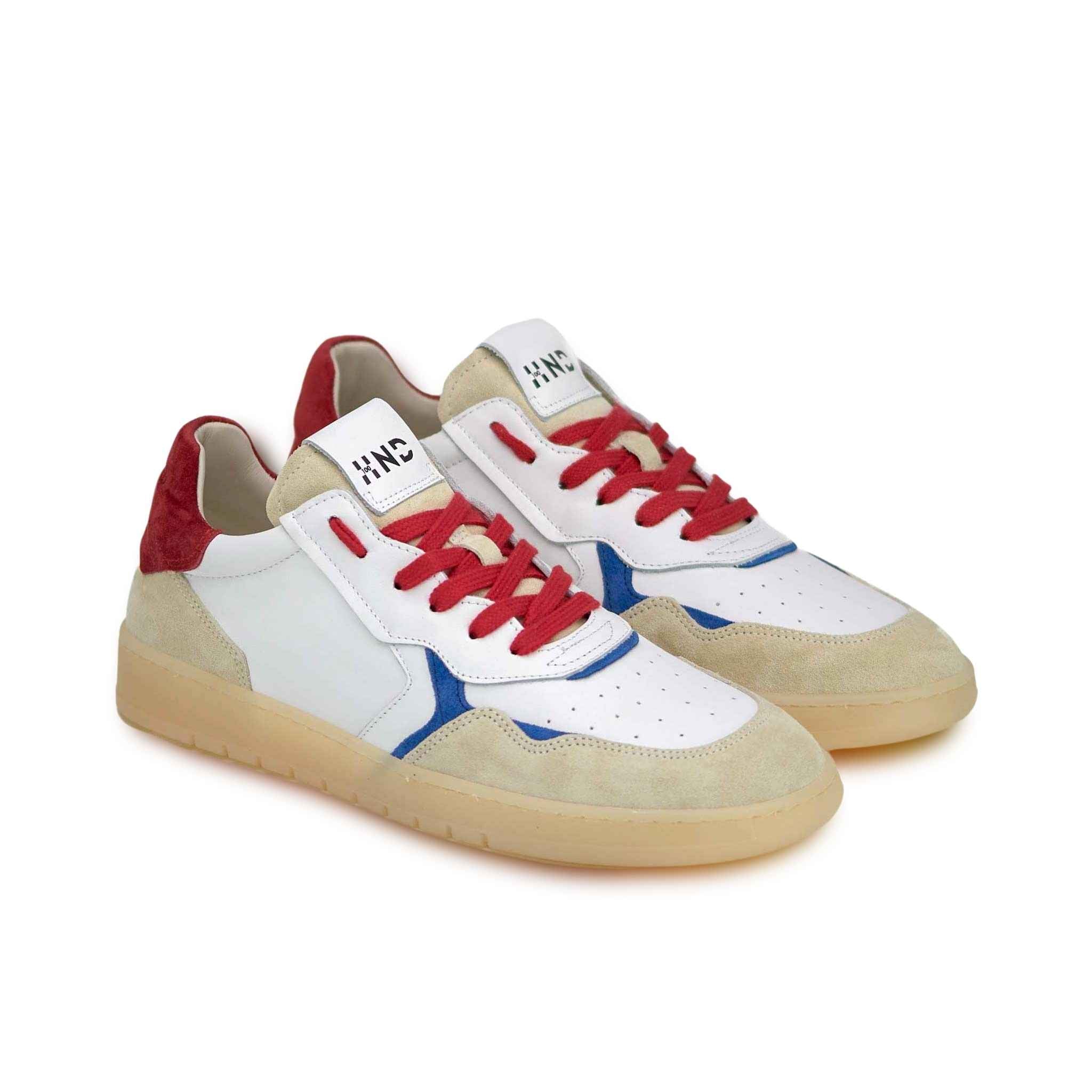 326 Sneakers Pelle White/Red