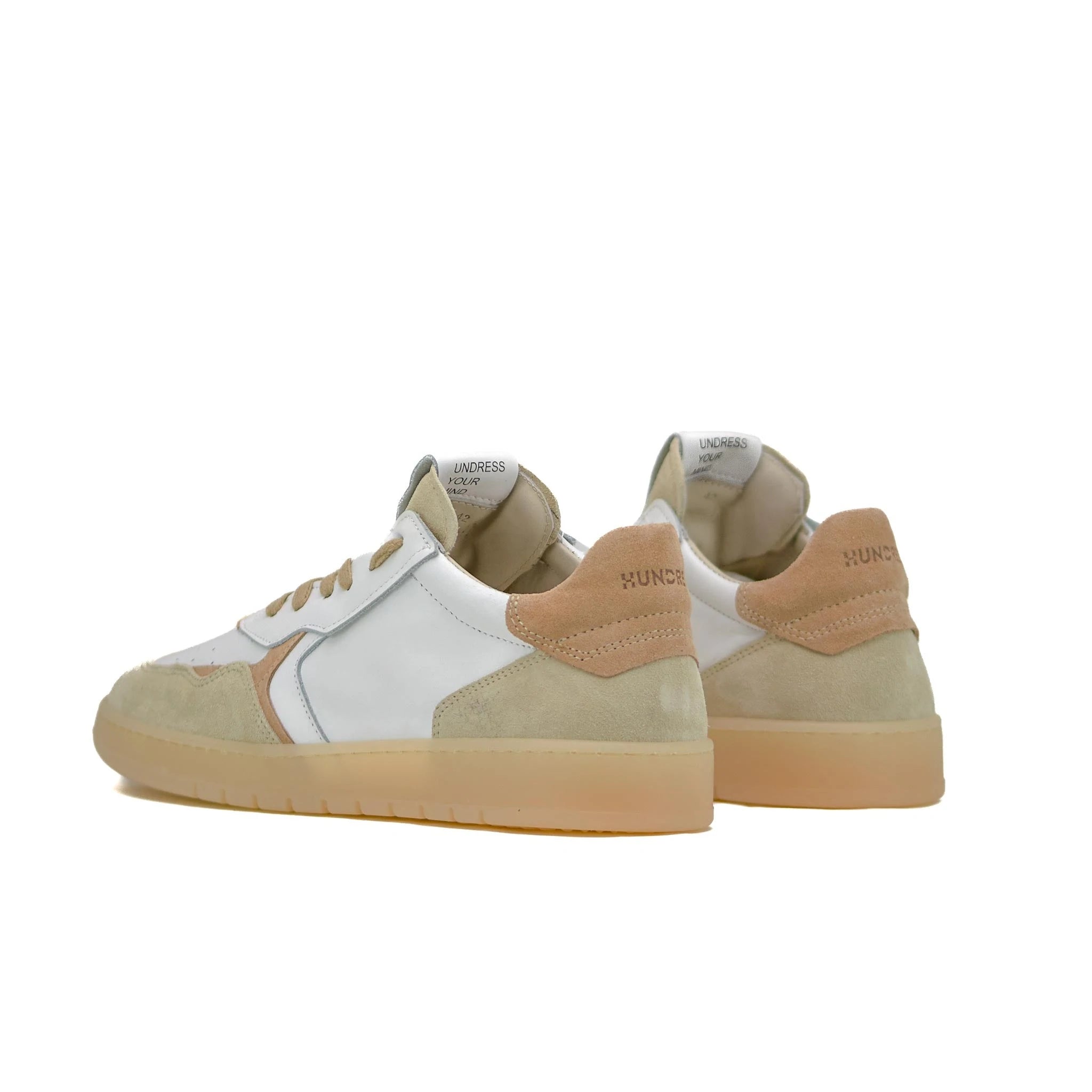 326 Sneakers Pelle White/Sand